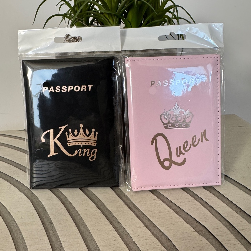 King + Queen Passport Holders